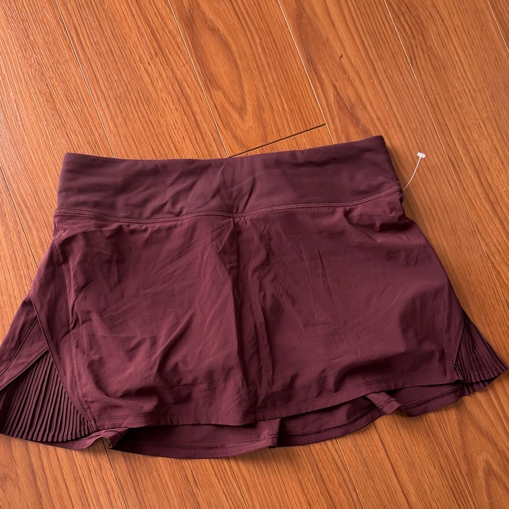Lululemon Athletica Maroon Skort